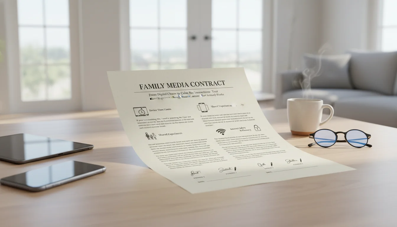 family-media-contract